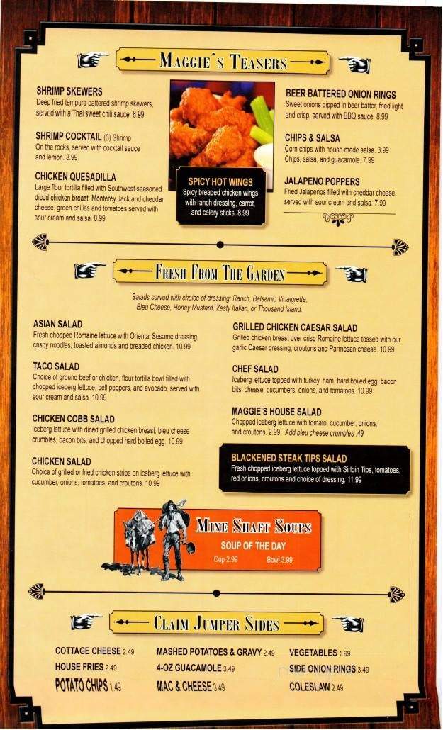 Colorado Grande Casino & Restaurant - Cripple Creek, CO menu_pic
