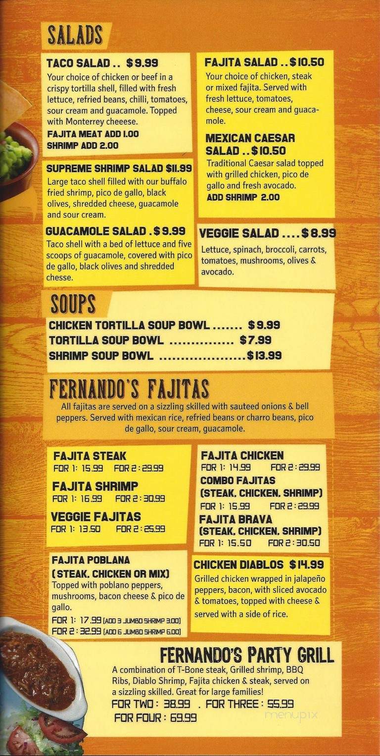 Fernando's Mexican Grill and Cantina - Marksville, LA