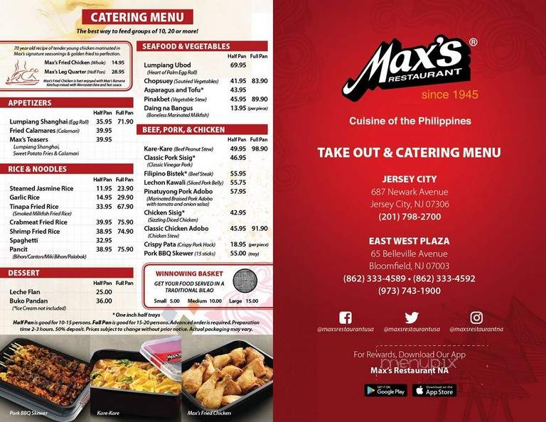 Max's of Manila - Jersey City, NJ