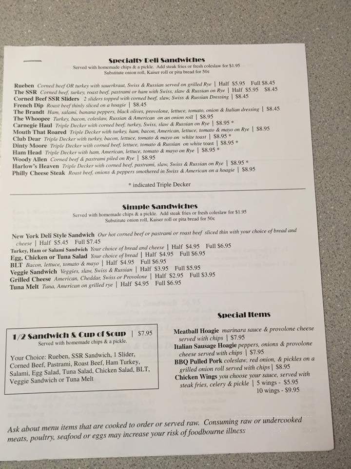 Times Square Restaurant - Lake Orion, MI menu_pic
