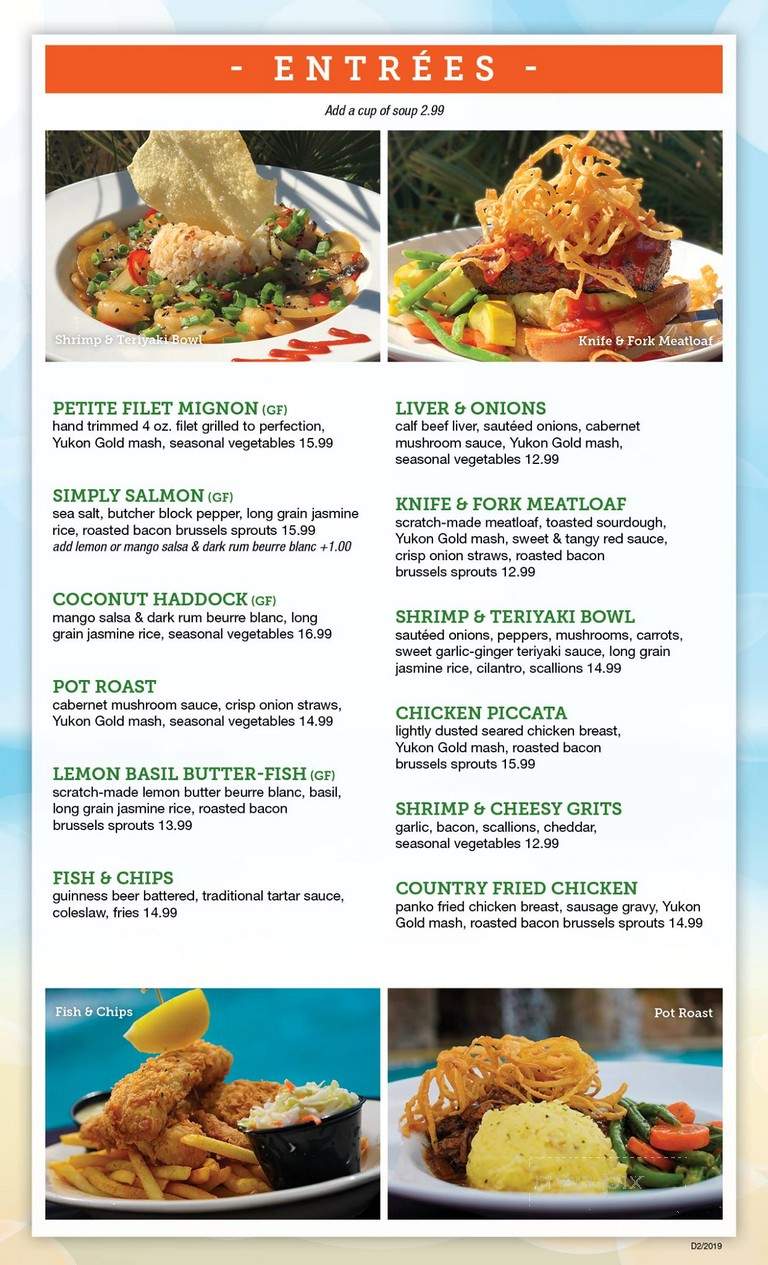 Orange Blossom Hills Golf - Lady Lake, FL menu_pic