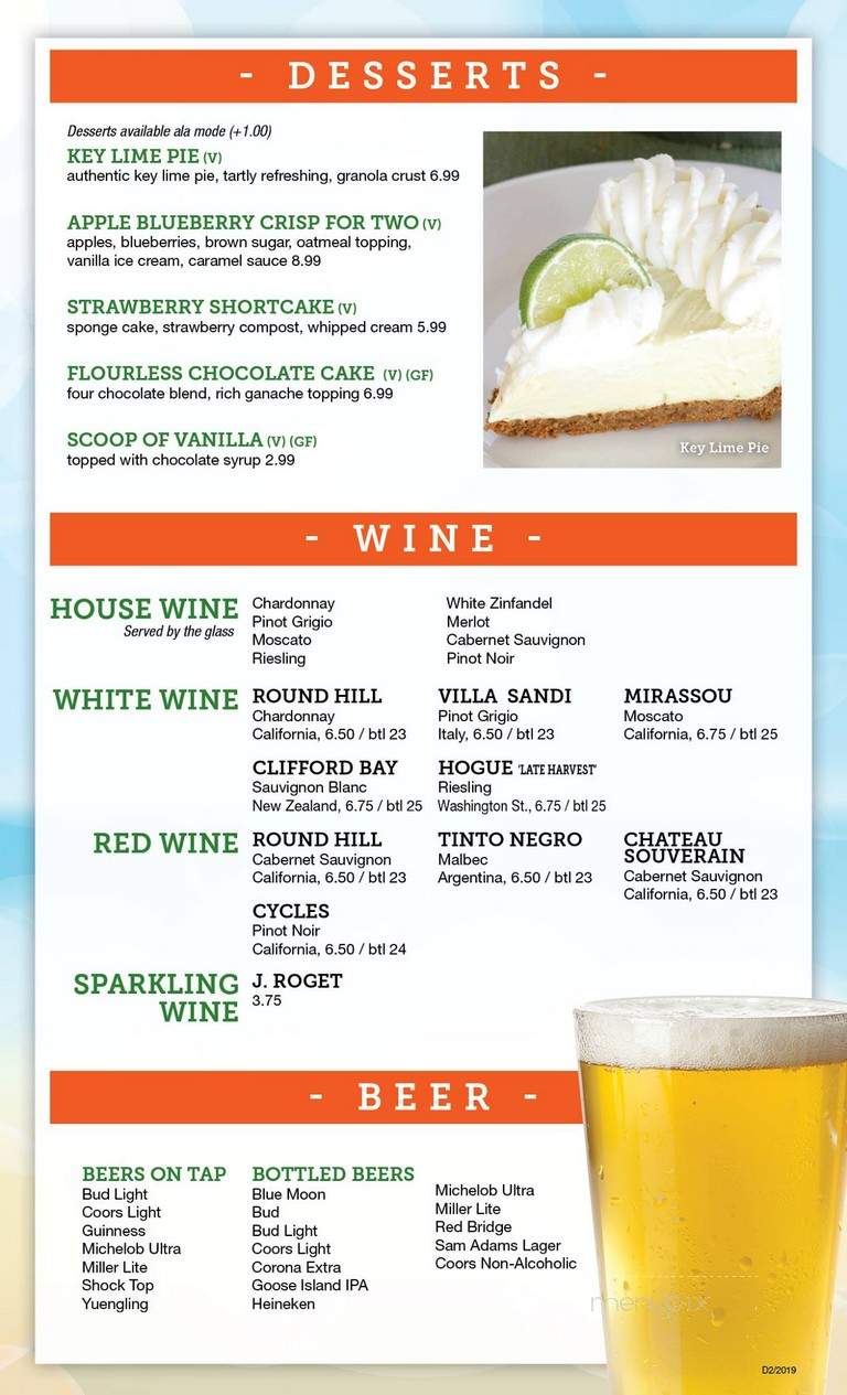 Orange Blossom Hills Golf - Lady Lake, FL menu_pic