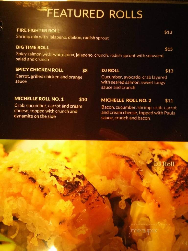 Sushi House - Stillwater, OK menu_pic