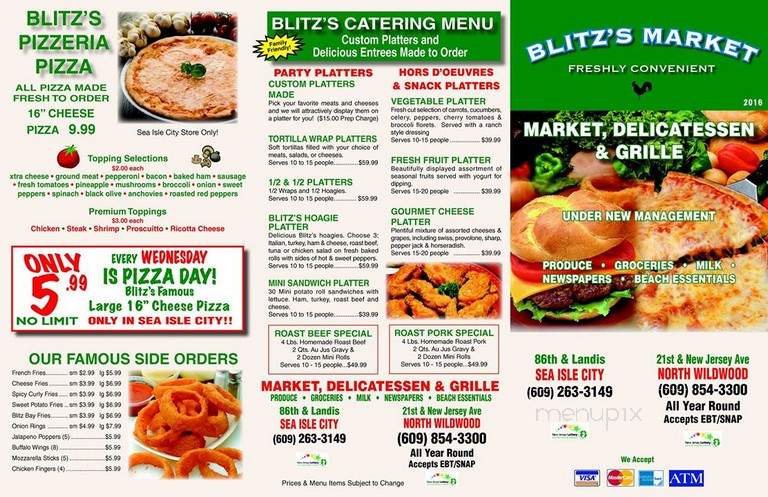 Blitz's North Wildwood - North Wildwood, NJ menu_pic