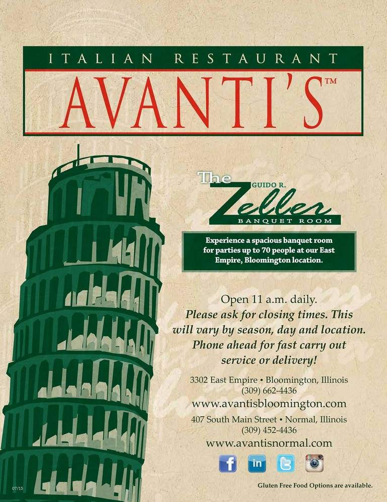 Avanti's Italian Restaurant - Bloomington, IL