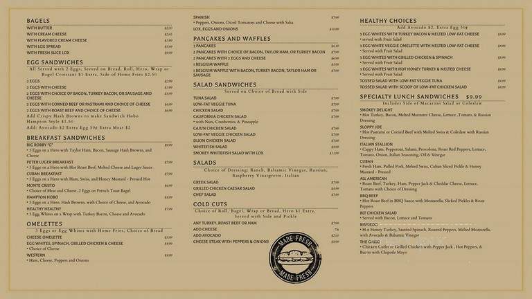 Goldberg's Famous Bagels - Hasbrouck Heights, NJ menu_pic