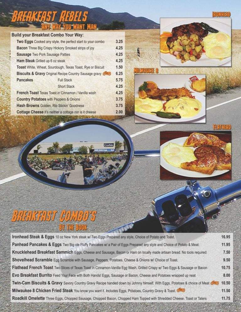 Johnny's Bar - Kellogg, ID menu_pic