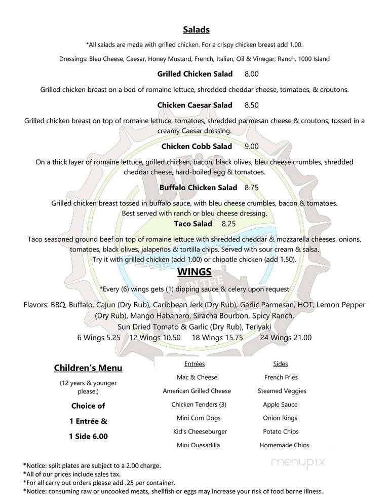 In the Drink - Lake Geneva, WI menu_pic