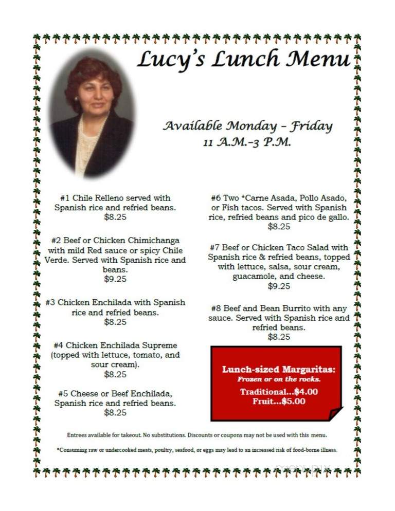 Senior Manuels - Colorado Springs, CO menu_pic