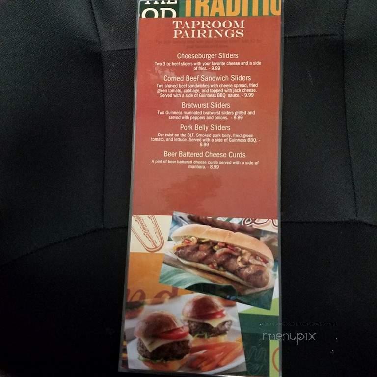 Corner Pocket Bar & Grill - Tallahassee, FL menu_pic
