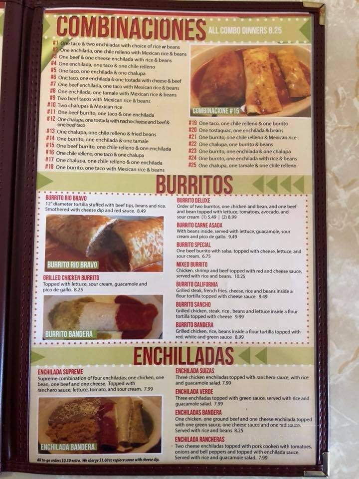 El Nopal Mexican Restaurant - Bethany, MO menu_pic