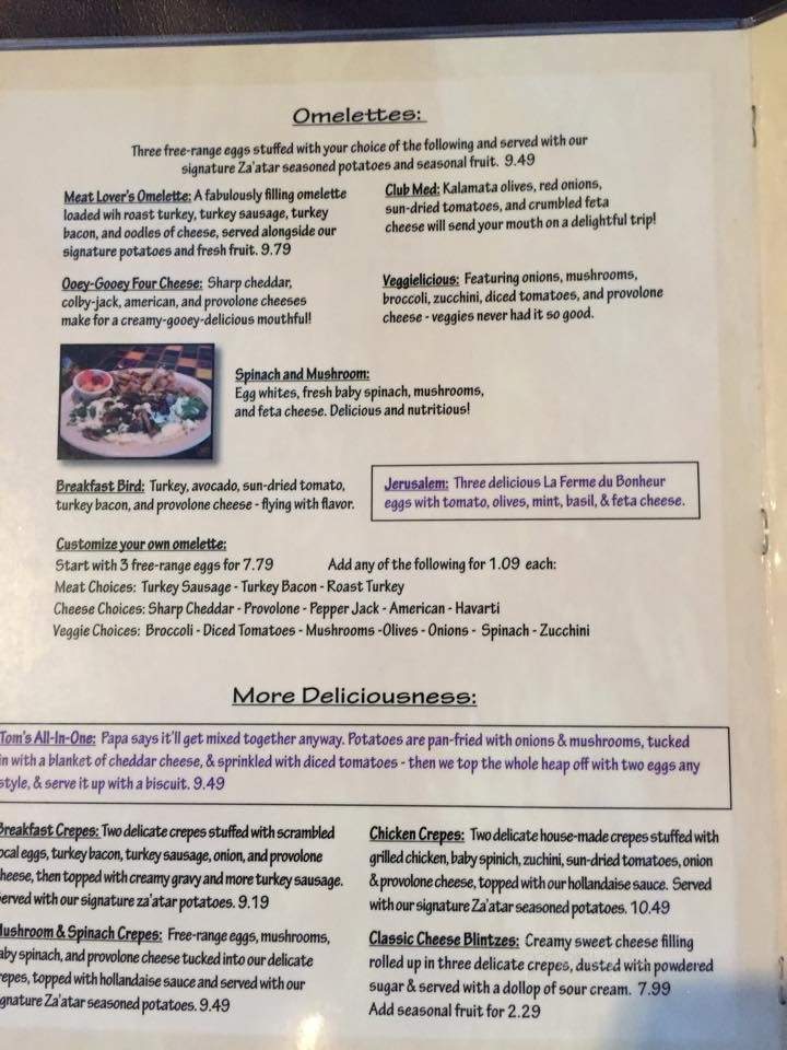 The Fig Tree Cafe & Bakery - Lees Summit, MO menu_pic