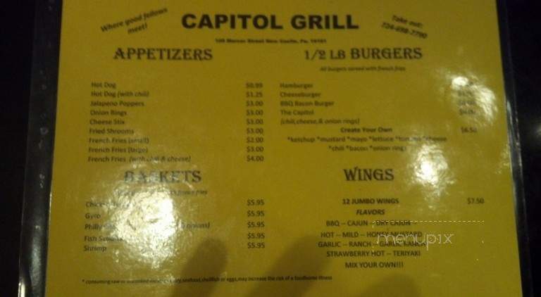 Capitol Grill - New Castle, PA