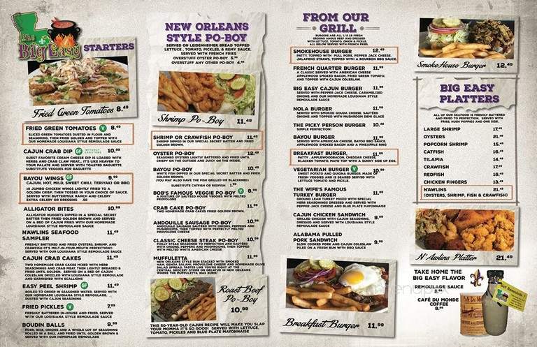 Stoneybrook West Grill & Snack Bar - Winter Garden, FL menu_pic