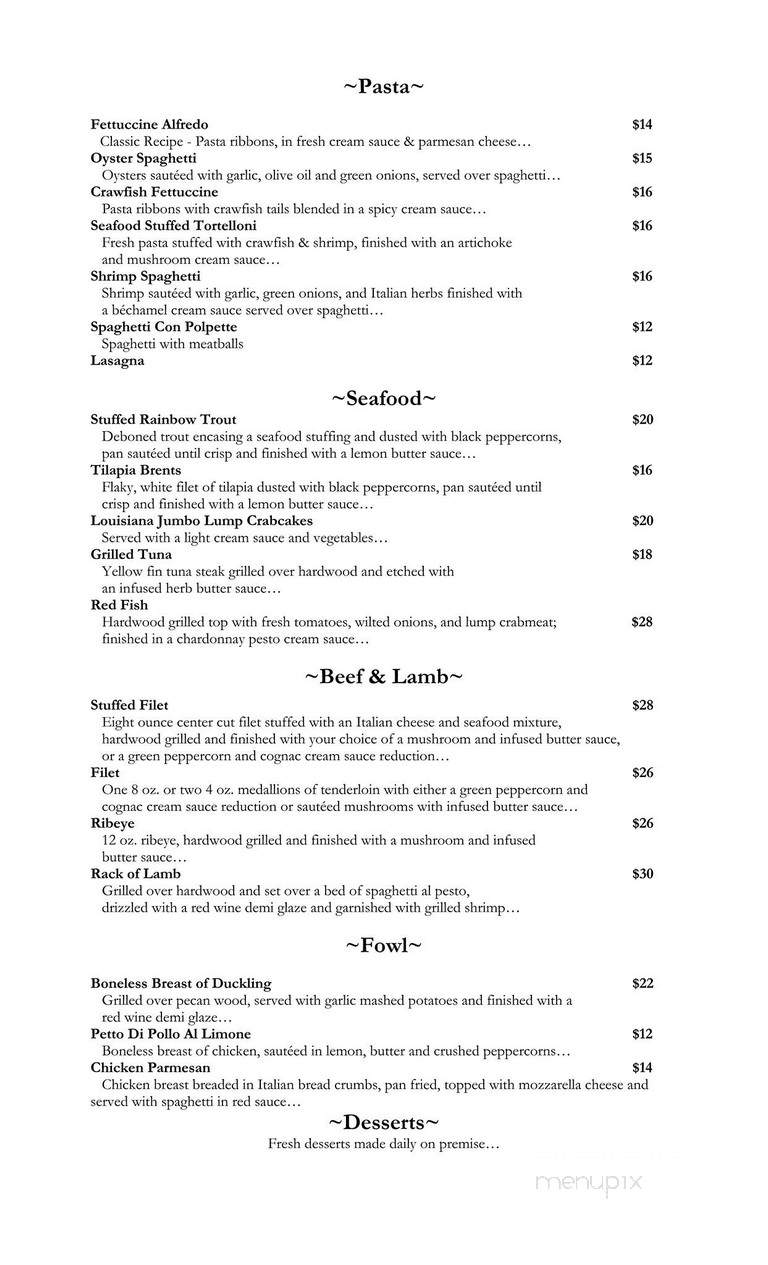 Italian Food Market - Lafayette, LA menu_pic