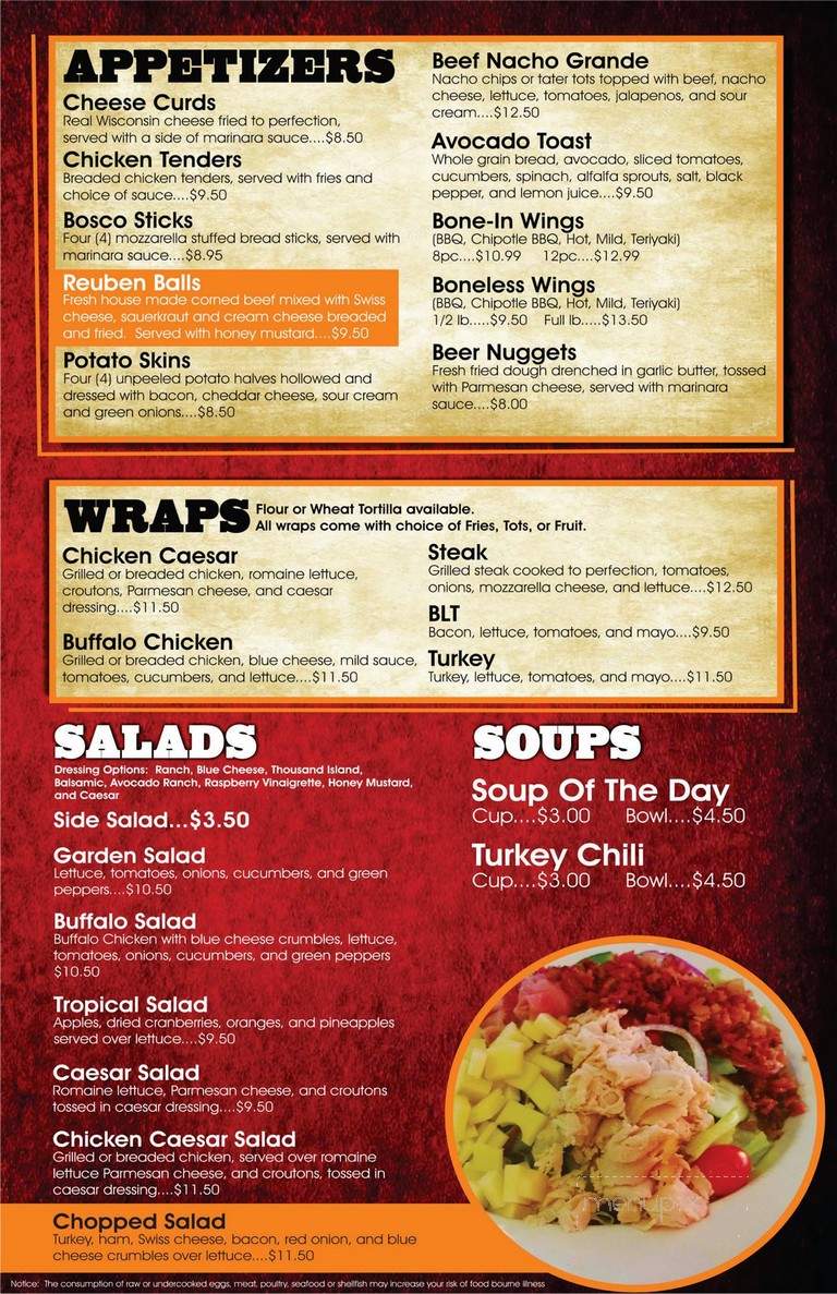 Port Of Blarney - Antioch, IL menu_pic