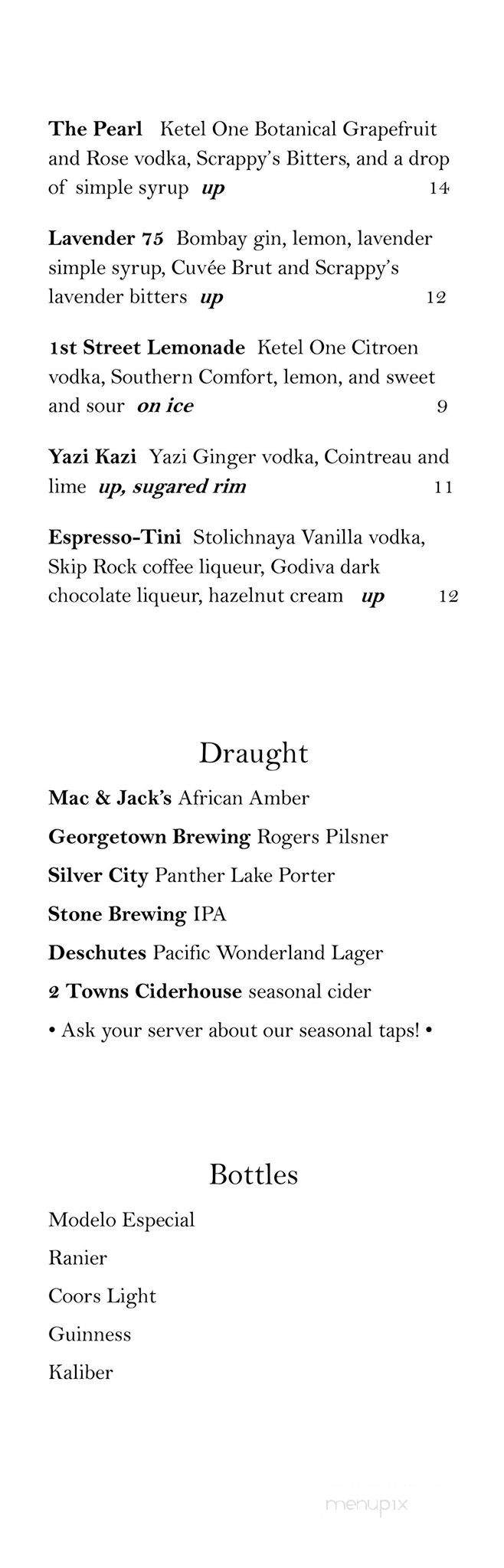 The Repp - Snohomish, WA menu_pic