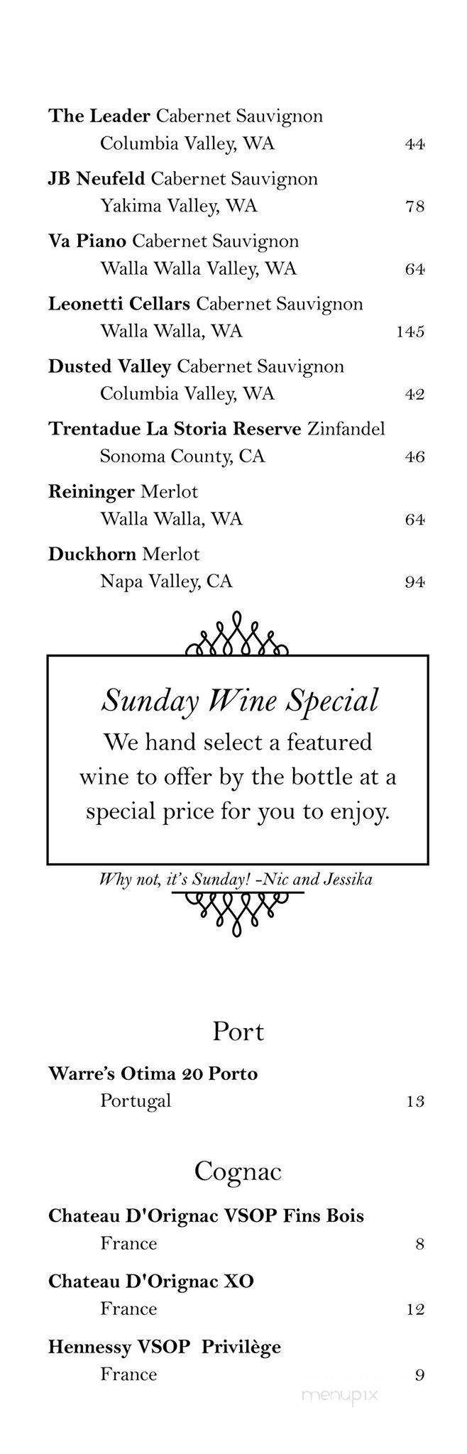 The Repp - Snohomish, WA menu_pic