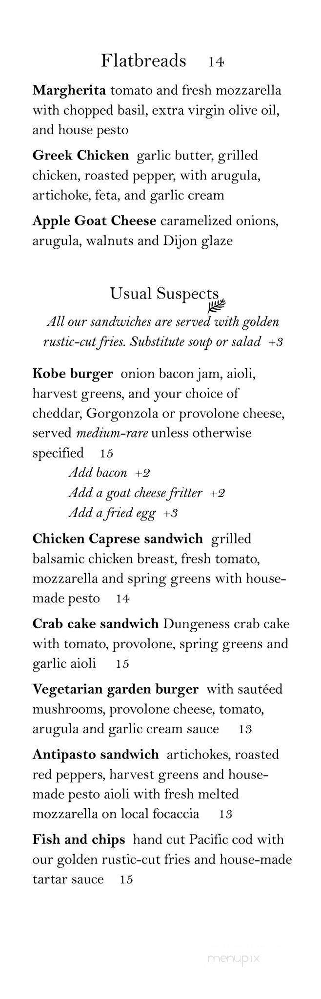 The Repp - Snohomish, WA menu_pic