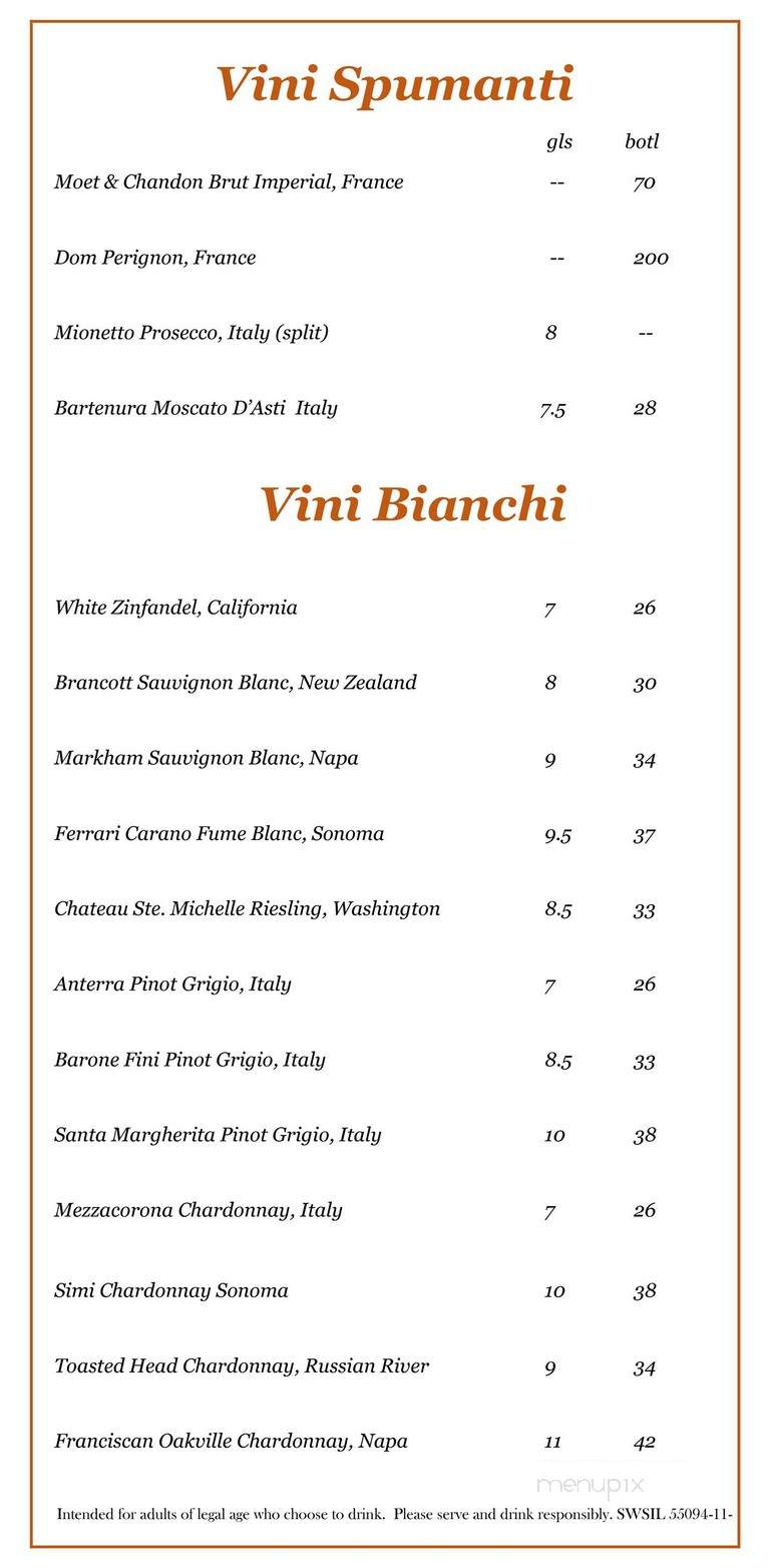 La Dolce Vita of Lemont - Lemont, IL menu_pic