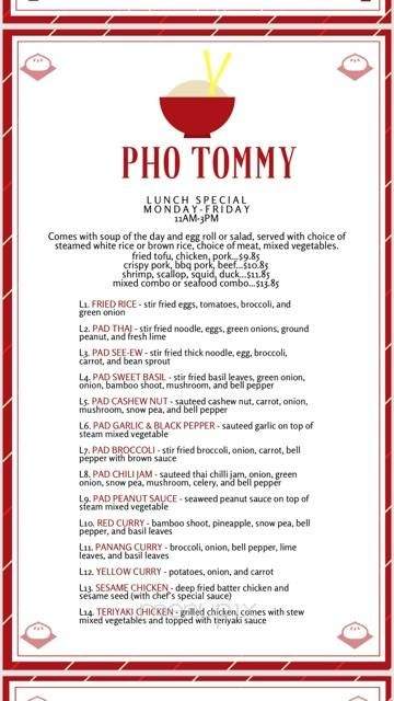 Pho Original - Anchorage, AK menu_pic