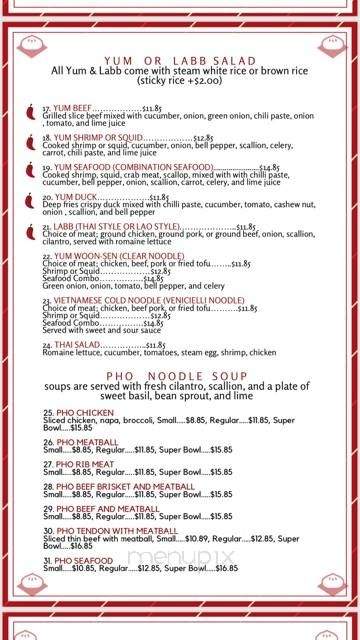 Pho Original - Anchorage, AK menu_pic