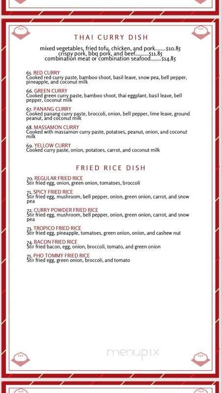 Pho Original - Anchorage, AK menu_pic