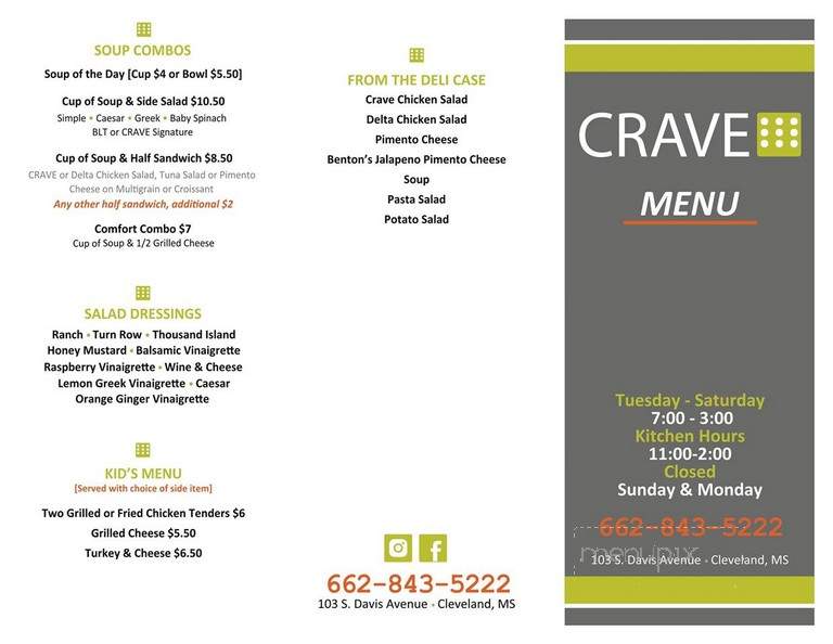 Crave - Cleveland, MS