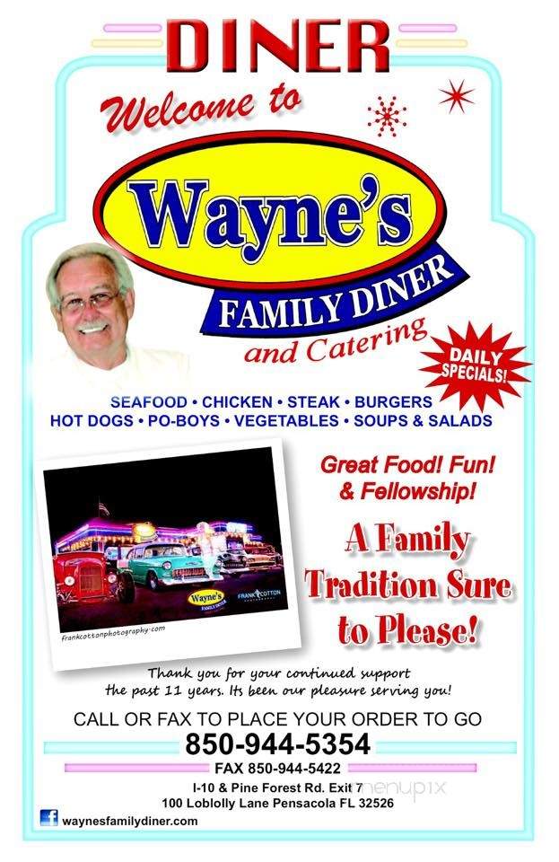 Wayne's Family Diner - Pensacola, FL