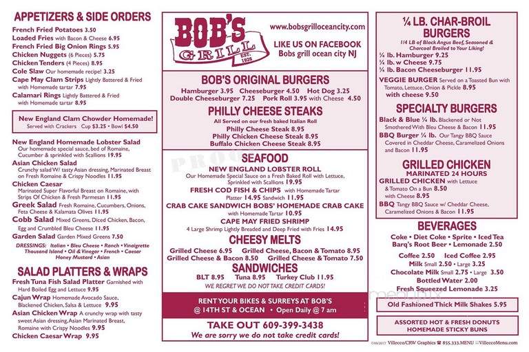 Bob's Boardwalk Pizza - Ocean City, NJ