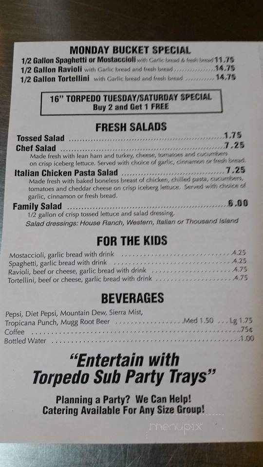 Italian Express - Macomb, IL menu_pic
