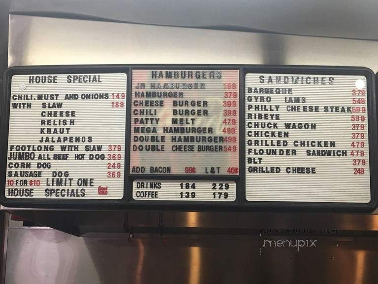 Mr. Hot Dog - Arden, NC menu_pic