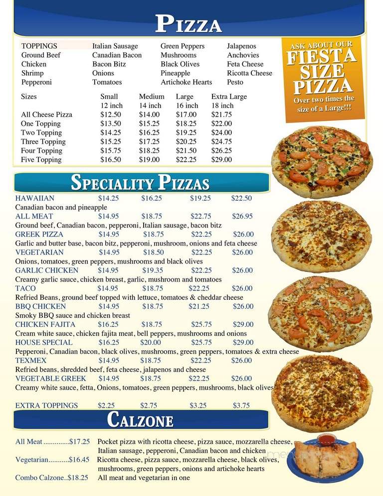 Agave Mexican Restaurant - Sitka, AK menu_pic