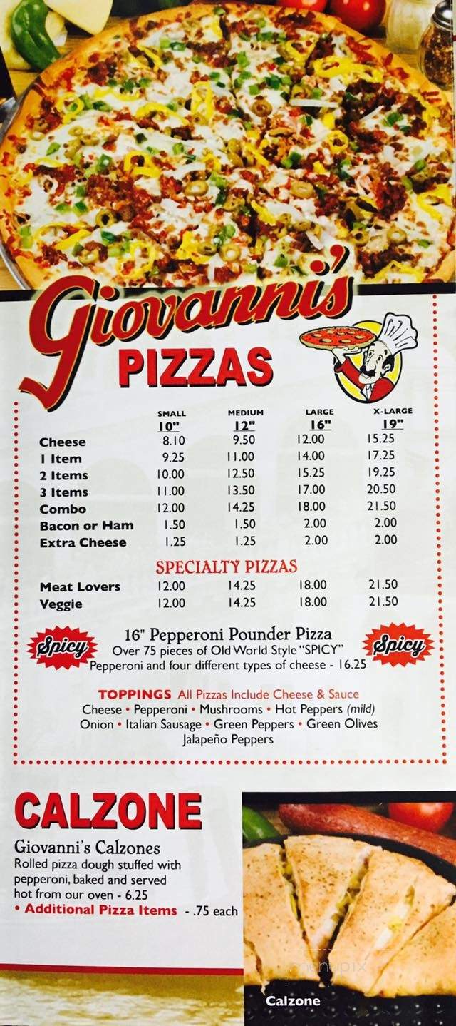 Kings Inn - Kingston, ID menu_pic