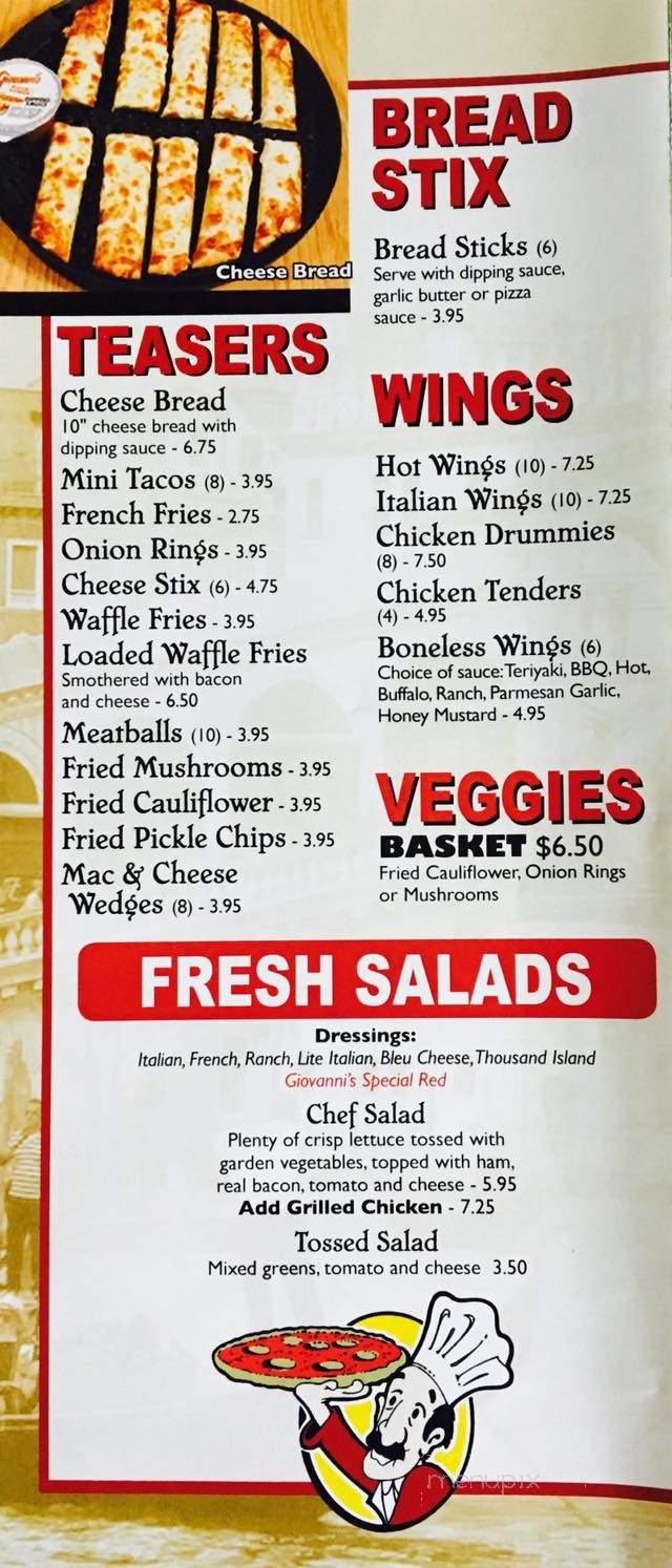 Kings Inn - Kingston, ID menu_pic