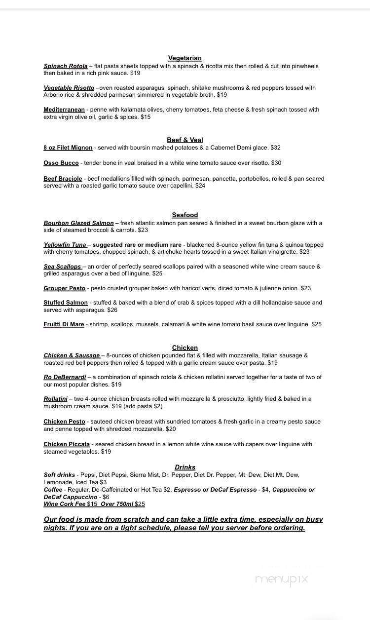 PVII Restaurant - Peoria, IL menu_pic