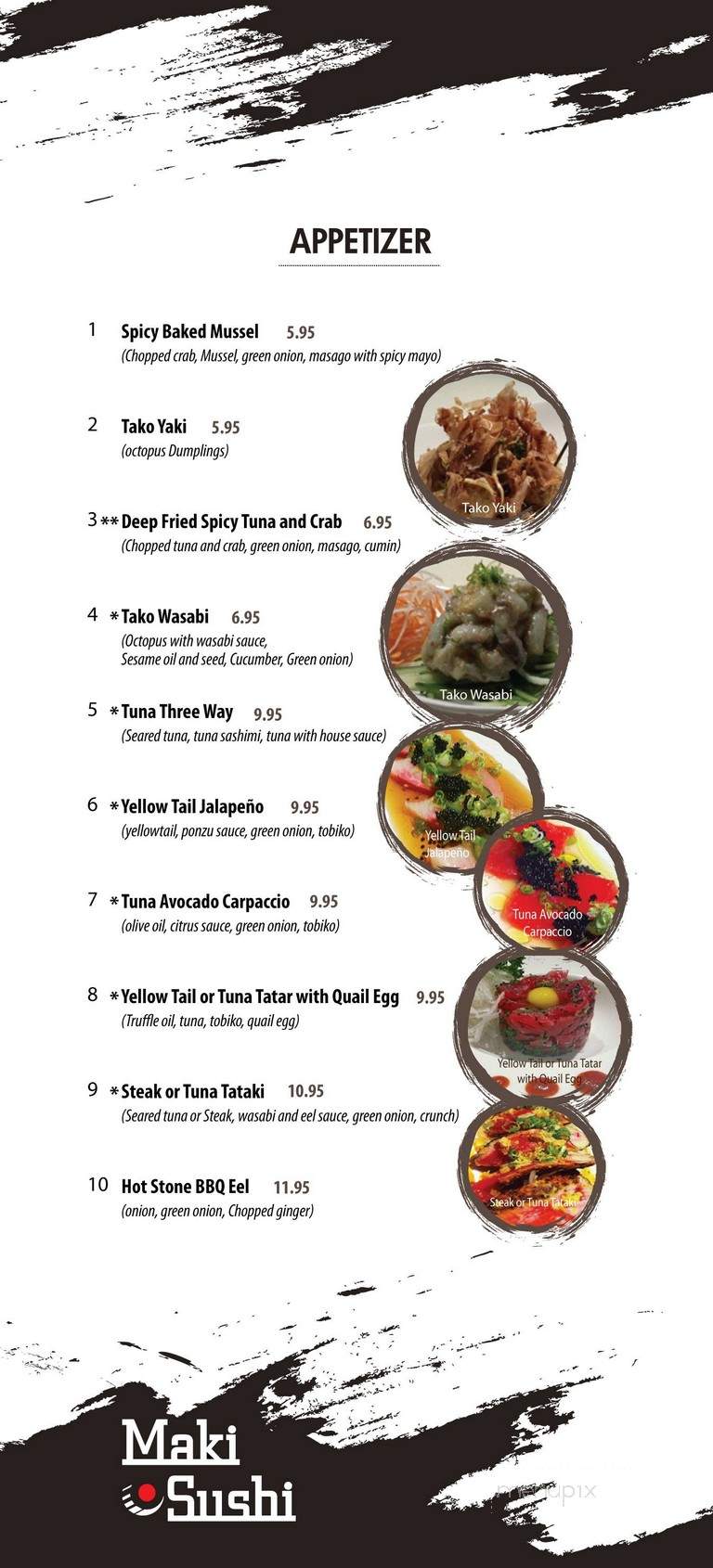 Sake House - Alpharetta, GA menu_pic