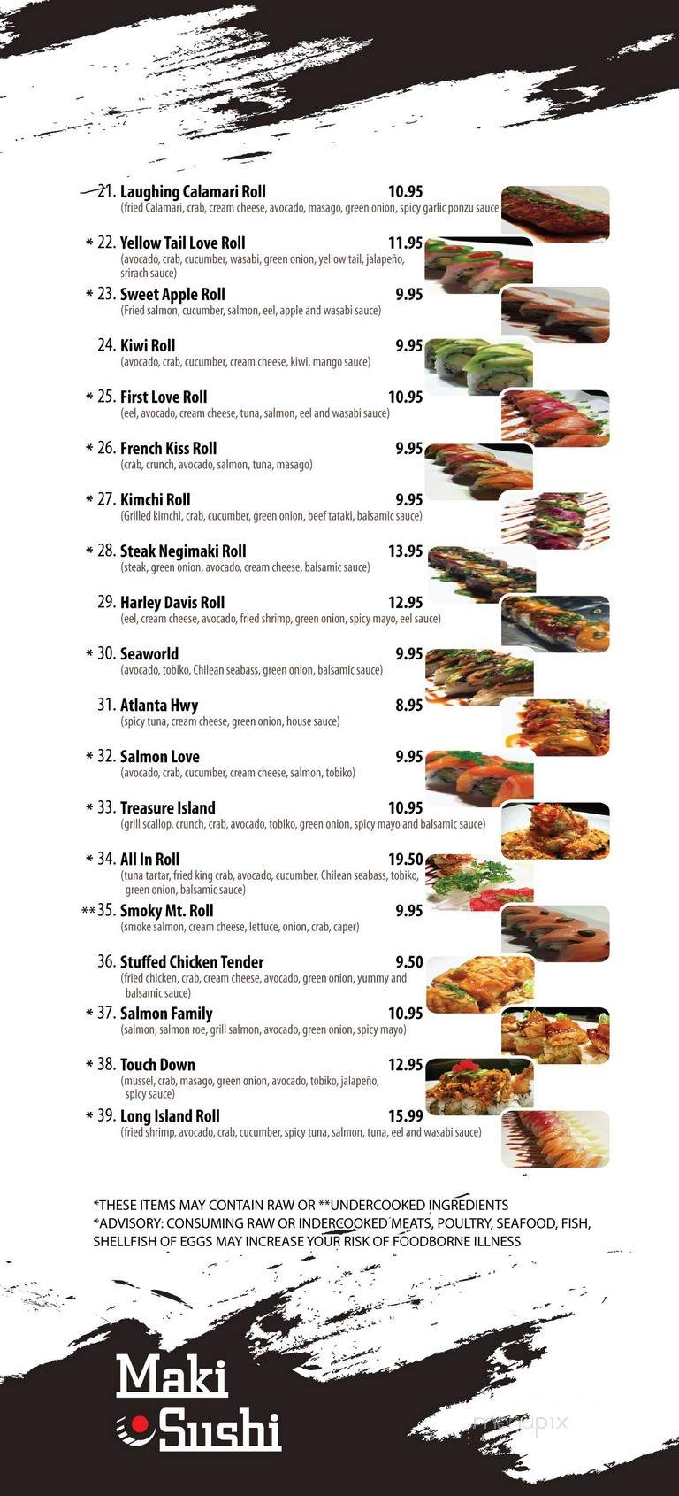 Sake House - Alpharetta, GA menu_pic