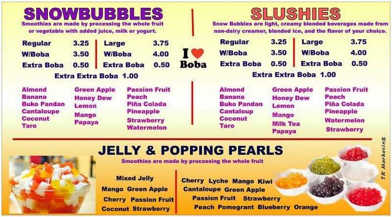 Woody's Yogurt Cafe - Santa Maria, CA menu_pic