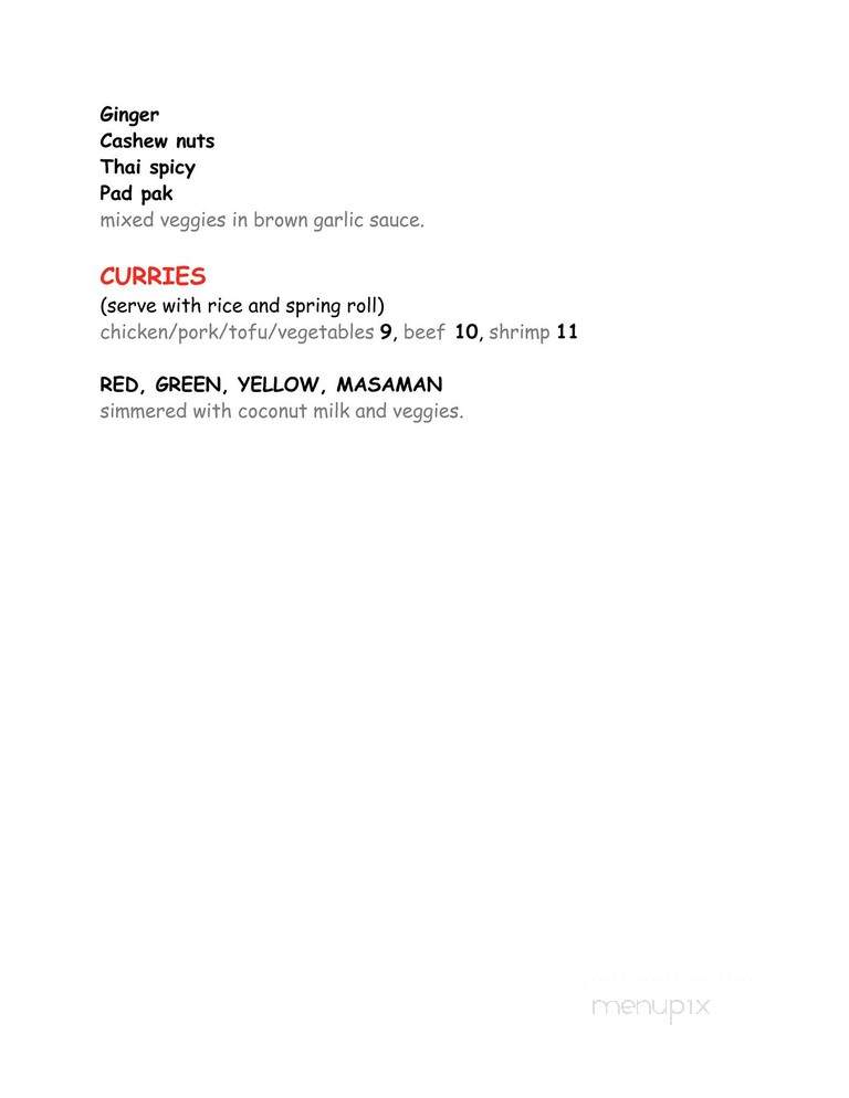 Bangkok Terrace - Cincinnati, OH menu_pic