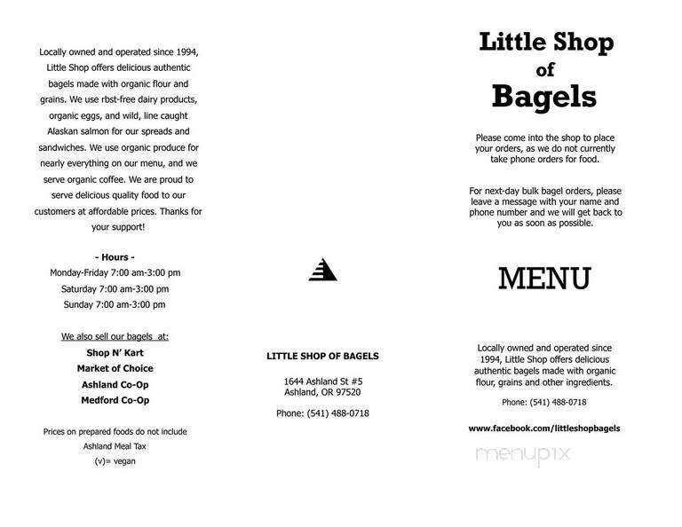 Little Shop of Bagels - Ashland, OR
