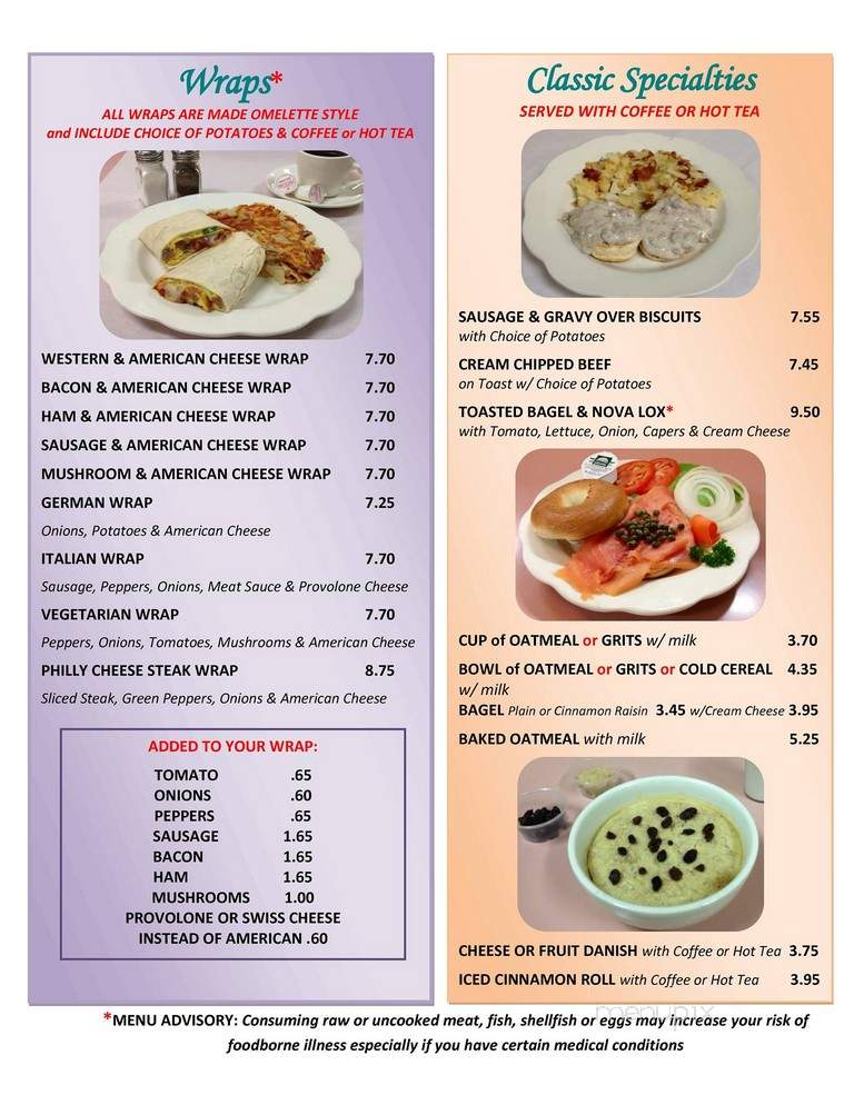 Brothers Family Dining - Mechanicsburg, PA menu_pic