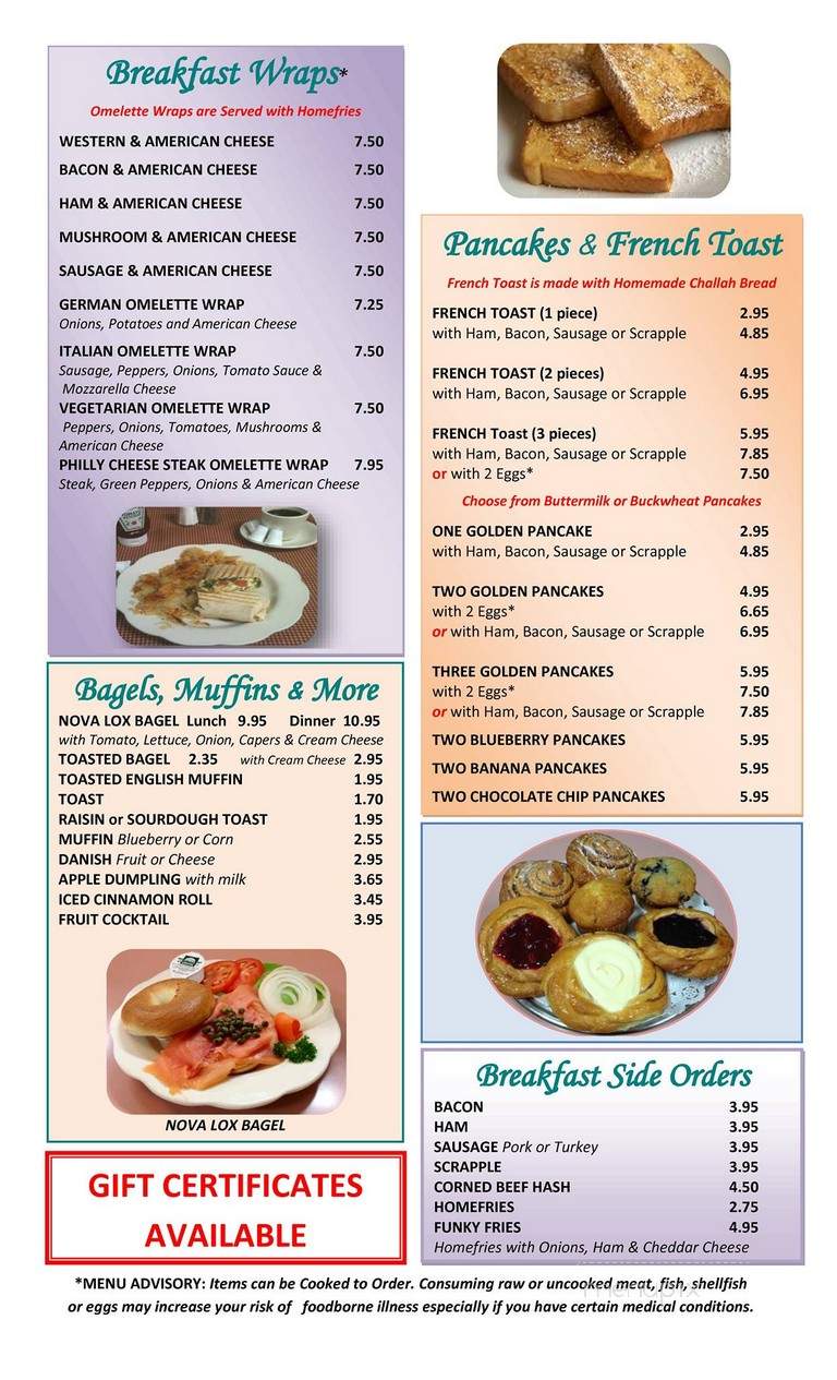 Brothers Family Dining - Mechanicsburg, PA menu_pic