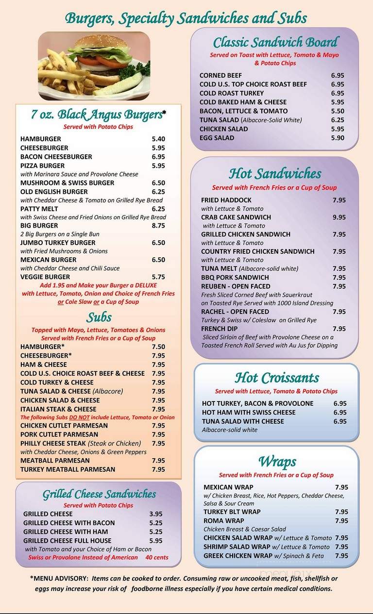 Brothers Family Dining - Mechanicsburg, PA menu_pic