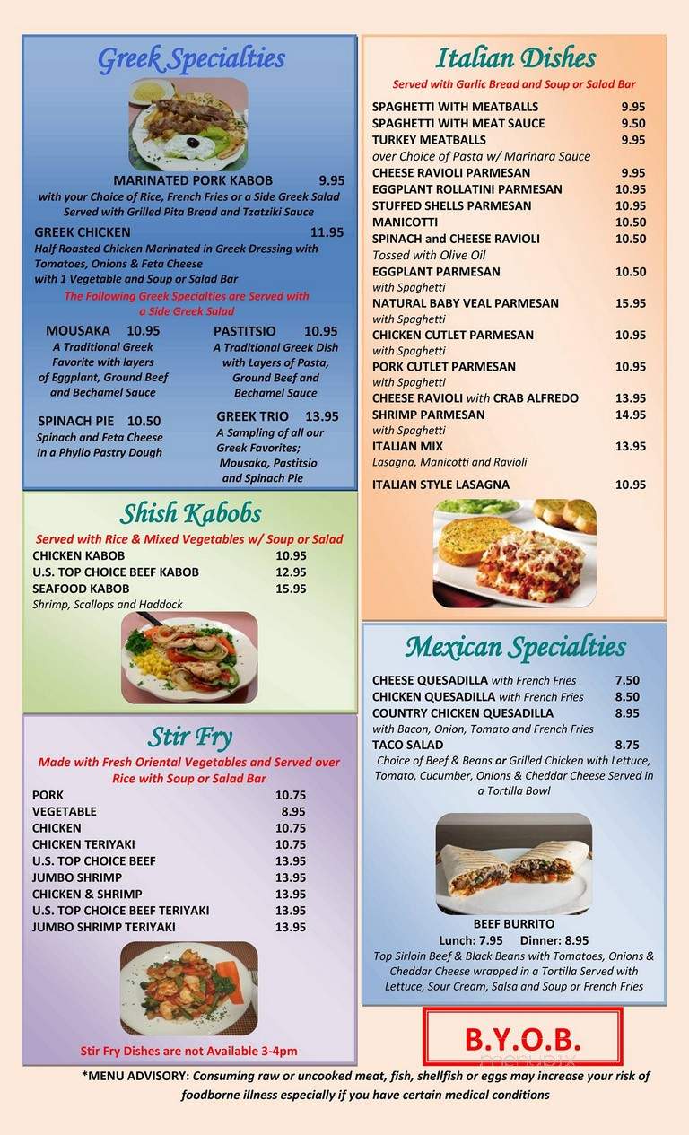 Brothers Family Dining - Mechanicsburg, PA menu_pic