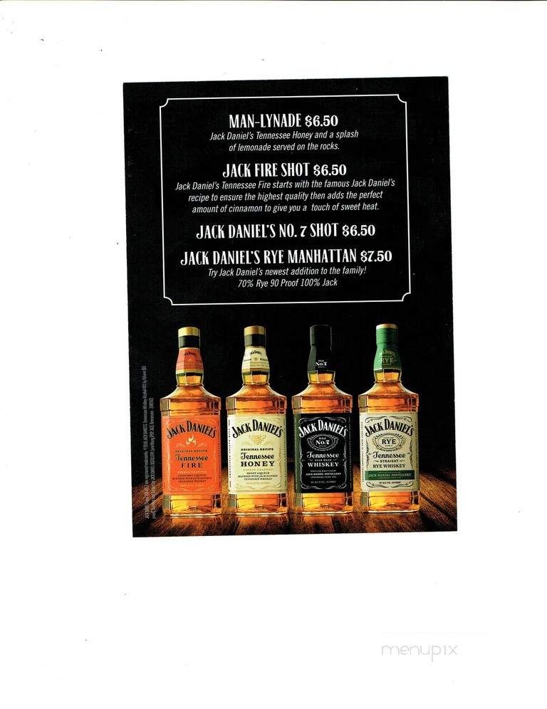 Montreux Bar & Grill - Summerville, SC menu_pic