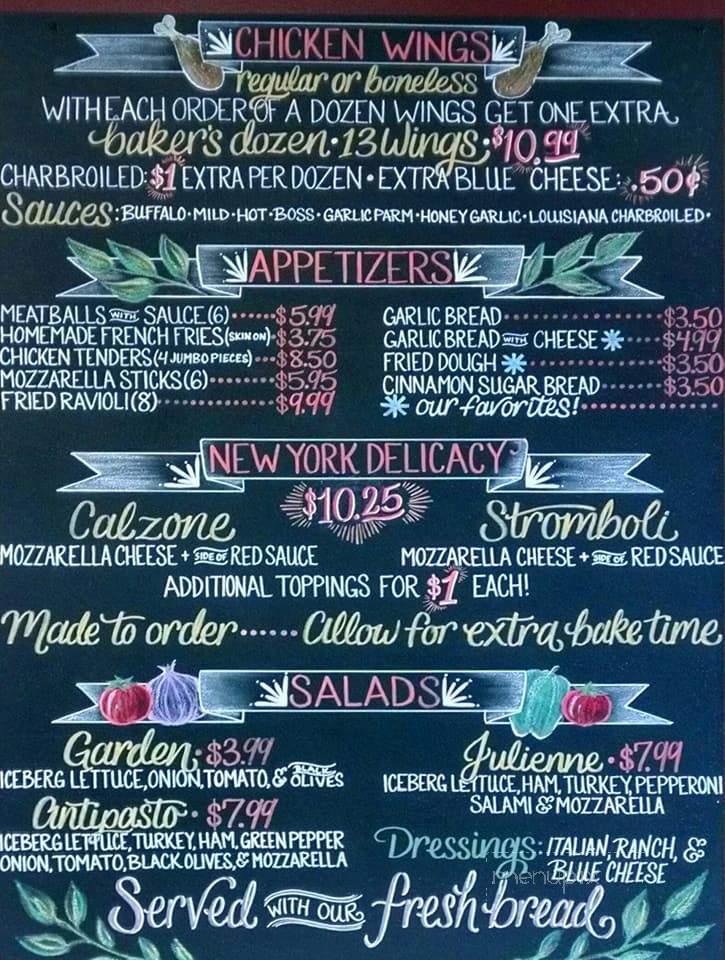 jasons New York Pizzeria - Farmington, NY menu_pic