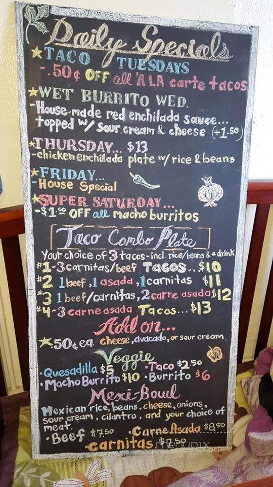 Mexico Restaurante Autentica Cocina - Honolulu, HI menu_pic