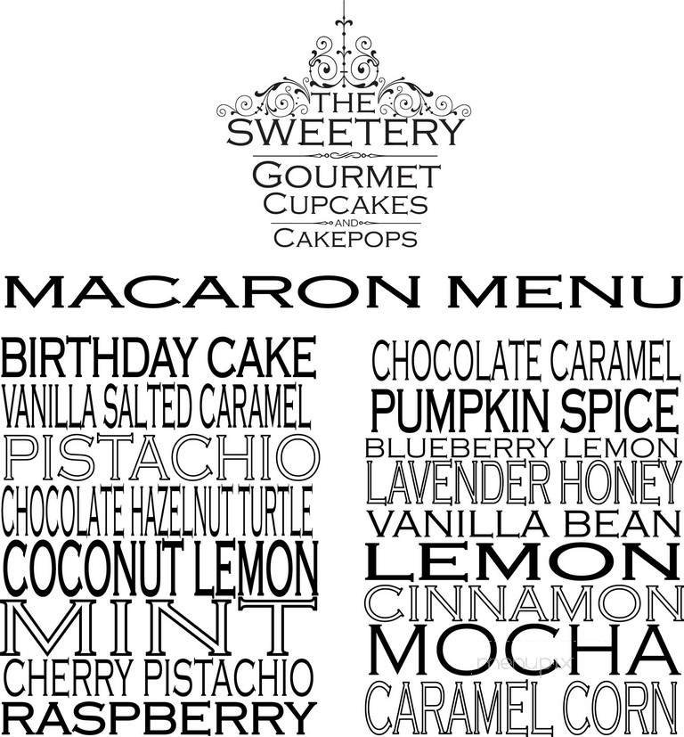 The Sweetery - Belvidere, IL menu_pic