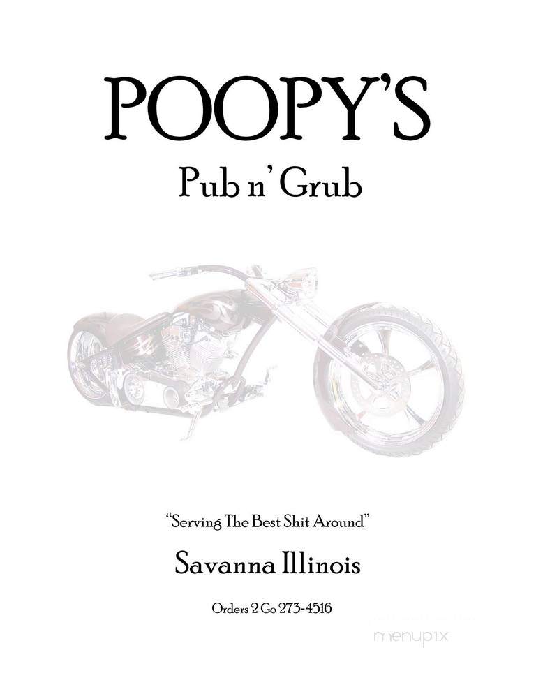 Poopy's Pub n' Grub - Savanna, IL
